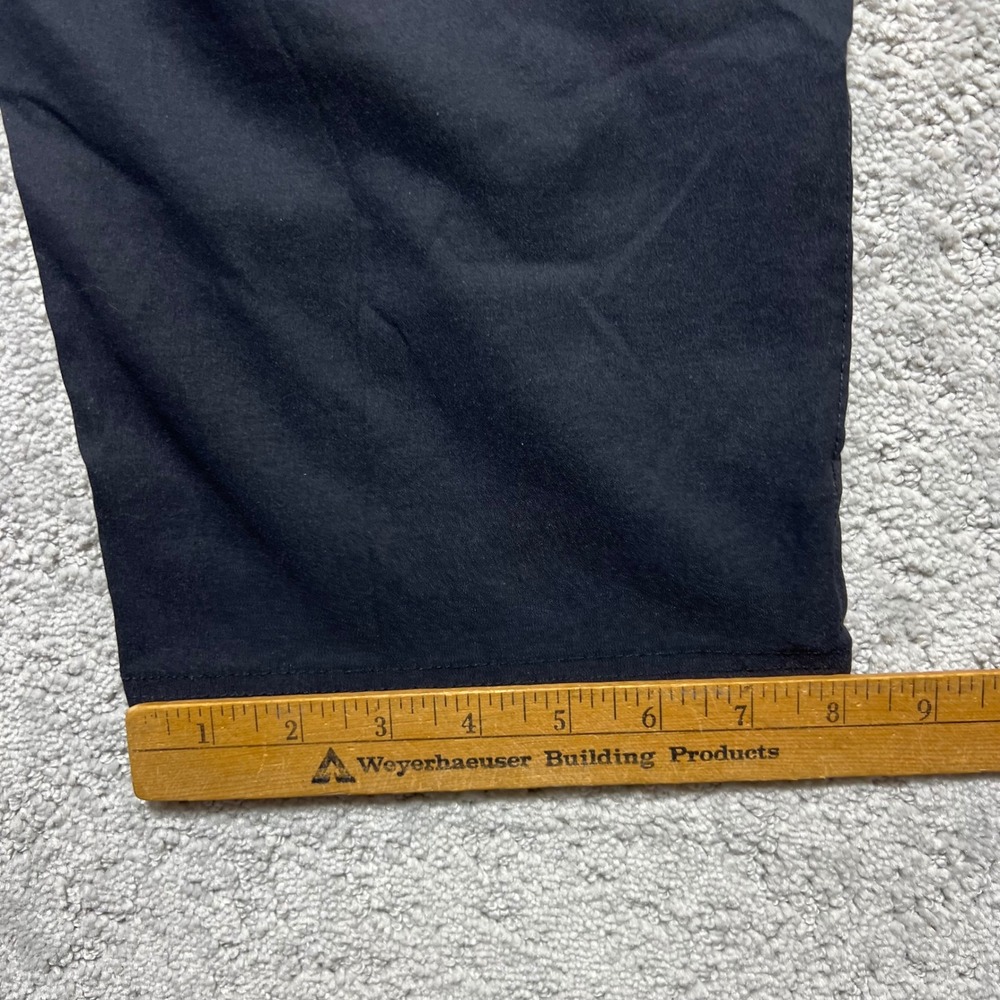 Eddie Bauer Guide Pro Capri Pants Womens 14 Black High Waist Hiking Outdoor - Picture 16 of 16